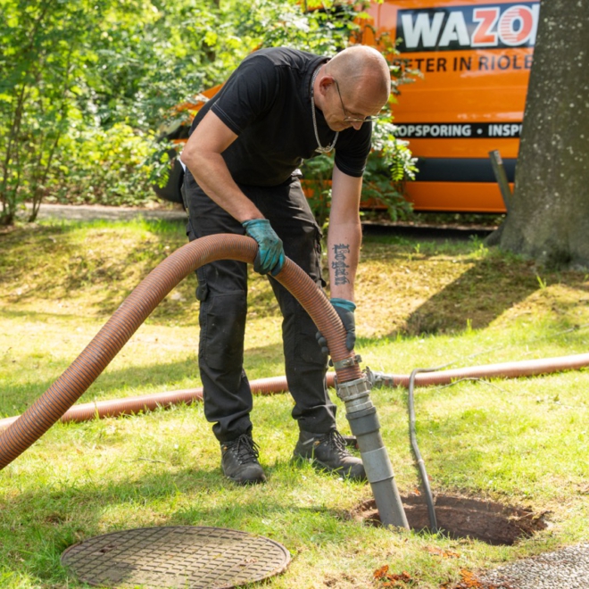 rioolontstopping verhelpen